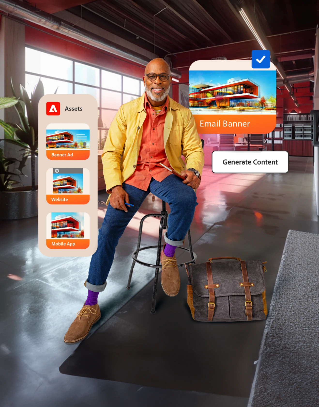 Adobe for Business landing page