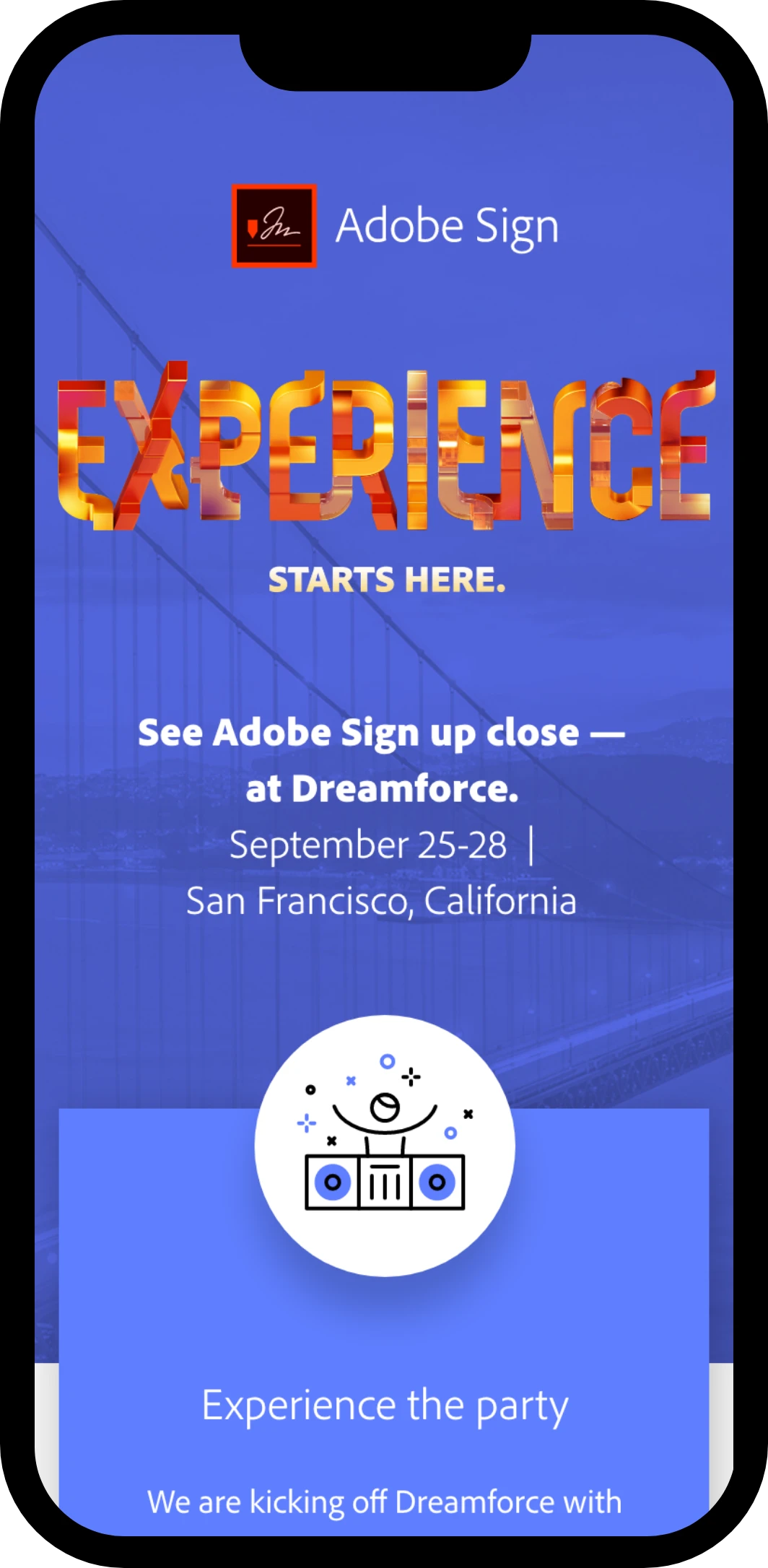 Adobe Sign motion piece