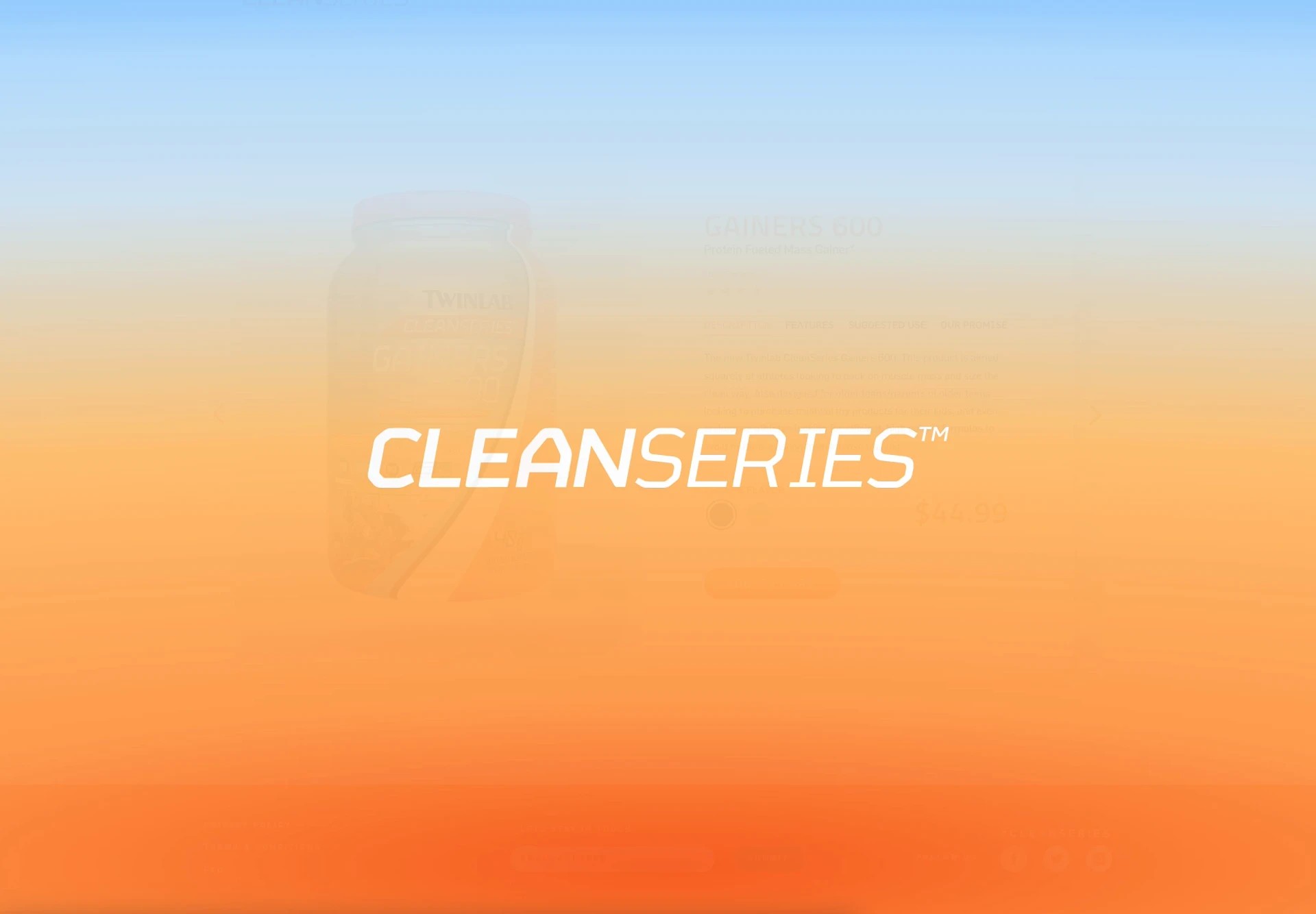 CleanSeries product motion study